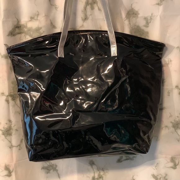 π Jimmy Choo Large Black Zipper Bag - Picture 10 of 15